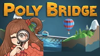 【POLY BRIDGE】久しぶりに橋でも建築するかな【Vtuber/甘あめる】