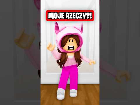 BYŁAM WREDNA DLA MOJEJ... 😭😱 #roblox #shorts