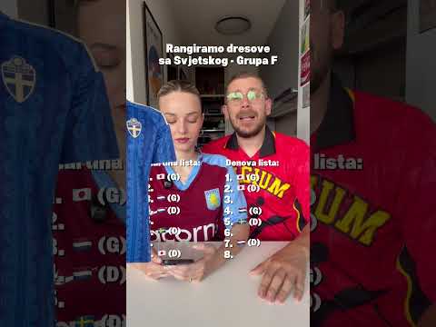 Dresovi sa Svjetskog - Grupa F