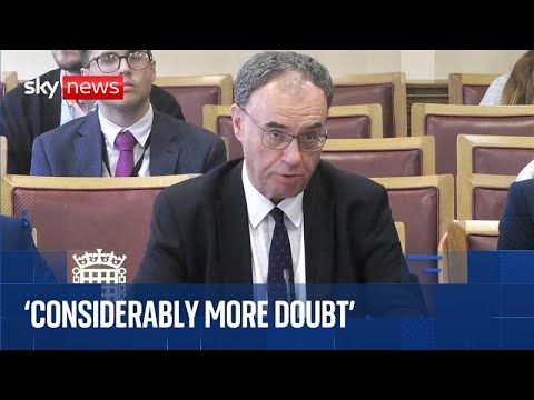 Andrew Bailey on latest Bank of England interest decision