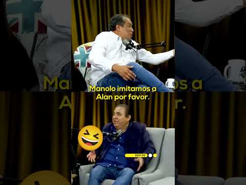 Manolo Rojas pasó por el programa 'Así Somos' e imitó a Alan Diez