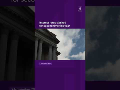 Interest rates slashed for second time this year