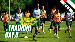 Intensity. Aggression. Intensity. Aggression.