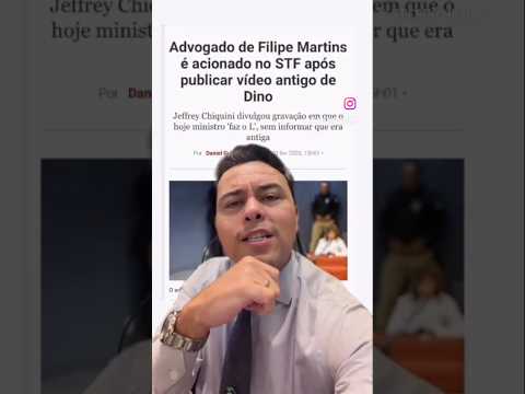 🚨Flávio Dino mandou seu braço direito me acusar no STF?
