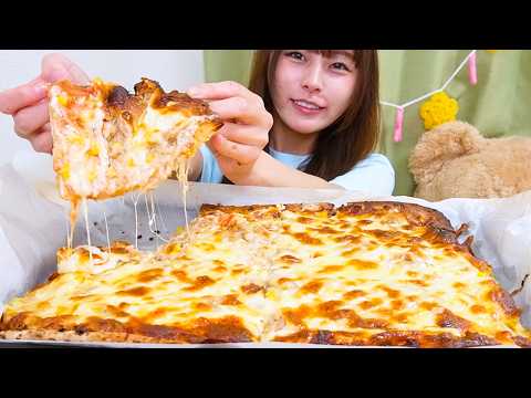 【大食い】コストコ新商品のツナ&コーンピザ