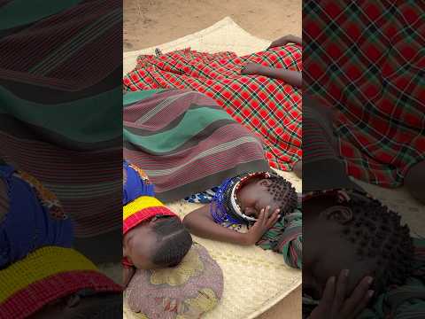 It’s Amazing😍 Desert girls who sleeps outside at night in the jungle #morningroutine #desertlife