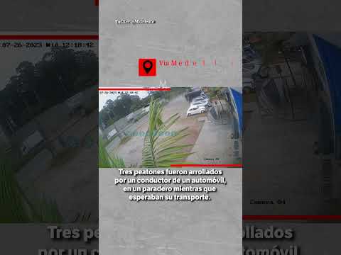 Conductor arrolló a tres peatones en la Autopista Medellín - Bogotá | El Espectador