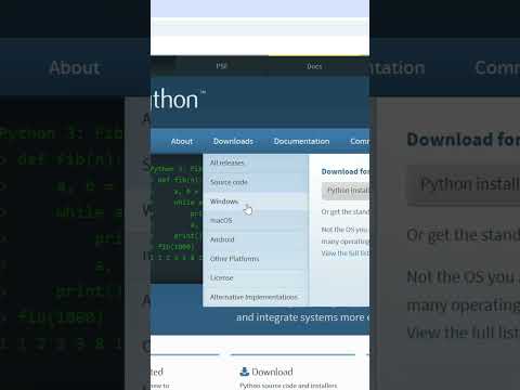 How to install python on windows 11 | Beginner Guide #Shorts