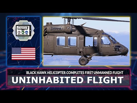 US Black Hawk helicopter completes first unmanned flight