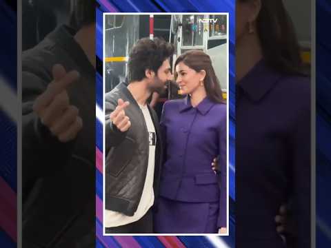 Ananya Panday, Kartik Aaryan At Bigg Boss 19 Grand Finale Set​​