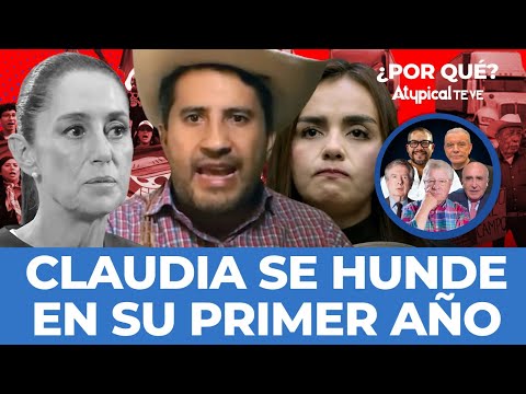¡AÑO PARA EL OLVIDO! El primer año de Sheinbaum fue un desastre y su gobierno se tambalea