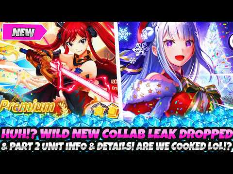 *HUHHH!? WILD NEW GC COLLAB LEAKS JUST DROPPED!* + Part 2 Unit Info & Details! (7DS Grand Cross