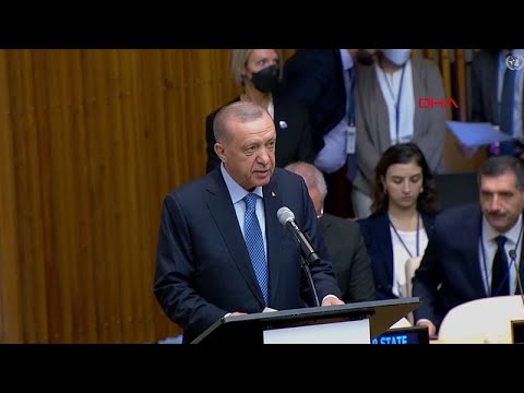 Cumhurbaşkanı Erdoğan New York'ta konuştu