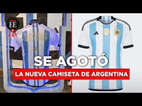 Agotada la camiseta de tres estrellas de la selección de Argentina | El Espectador