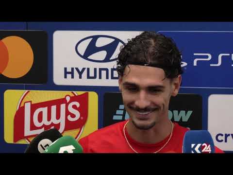 Andrey Santos says "sorry to everyone who's travelled to <strong>Spain</strong>" after Man Utd beaten <strong>at</strong> Atletico.