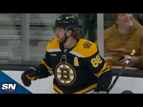 Bruins David Pastrnak Displays Filthy Hands On Breakaway Before Roofing It