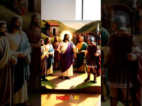 When Jesus Met the Soldier ✝️ #shortsfeed #ai
