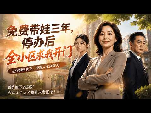 免费带娃三年，停办后全小区求我开门封面