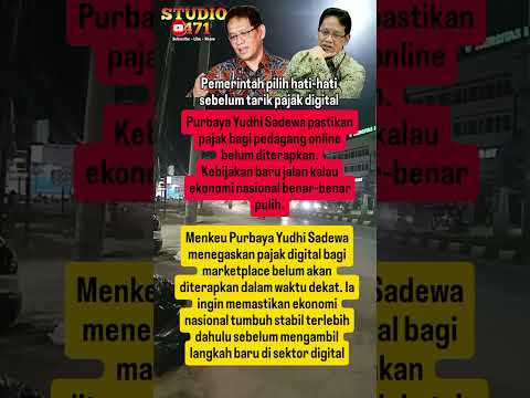 Menkeu Purbaya Tunda Pajak Marketplace#marketplace #pajak #umkm