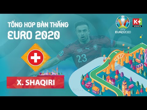 TỔNG HỢP BÀN THẮNG | XHERDAN SHAQIRI - THỤY SĨ | EURO 2020