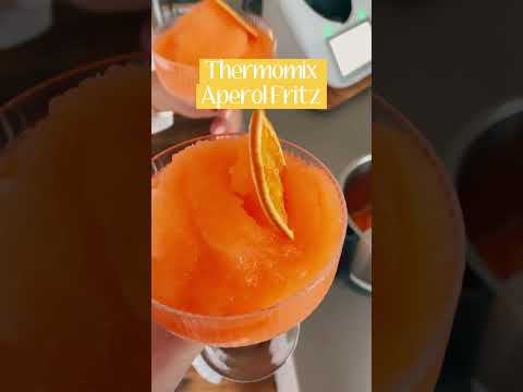 Aperol Spritz made in the Thermomix! Free Recipe by alyce alexandra