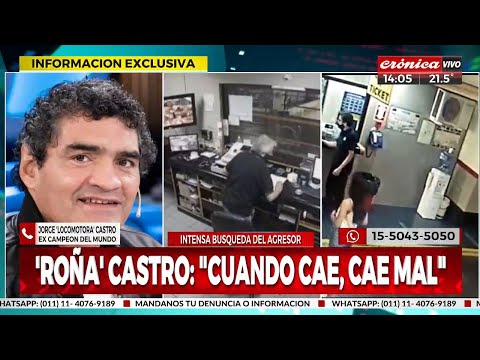 Roña Castro sobre la agresión al playero: el que sabe pegar, noquea enseguida