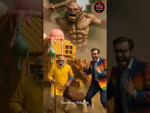 “Monster vs Sweet House” || Carriage House wooden artist || #shortvideo