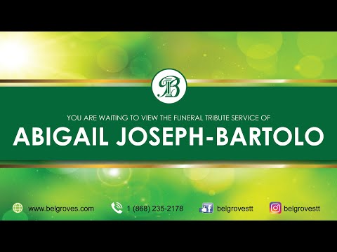 Abigail Joseph-Bartolo Tribute Service