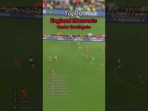 England’s unforgettable moments 🇬🇧⚽
