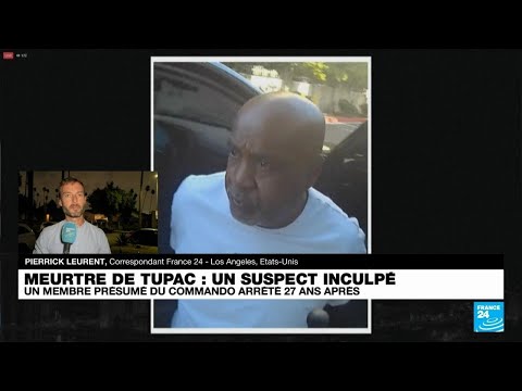 États-Unis : un suspect inculpé du meurtre de la légende du rap Tupac, 27 ans après • FRANCE 24