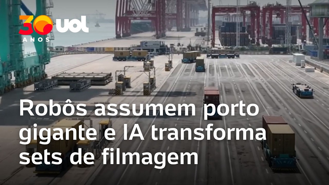 Porto com 100% de operação autônoma por robôs; IA nos set de cinema  | O Impensável