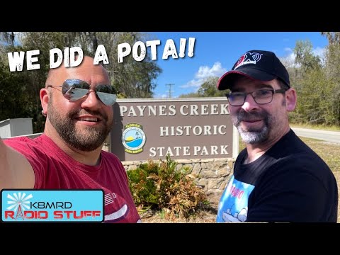 Florida POTA w/ Ham Radio Adventure Guy | Paynes Creek State Park