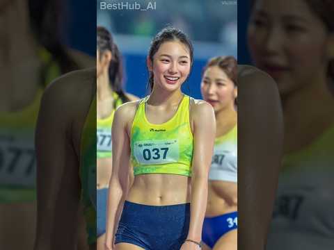 🌏세계 선수권 대회를 미모로 압도하는 한국 미녀 육상선수! #육상선수 #미녀선수 #쇼츠