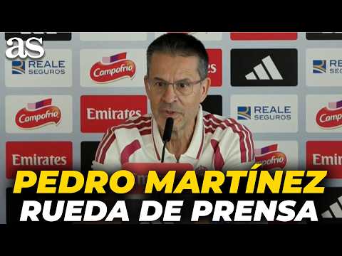 El anuncio de PEDRO MARTÍNEZ en su primera rueda de prensa con el REAL MADRID