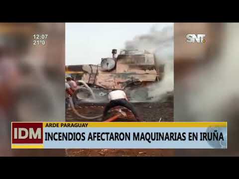 Arde Paraguay: Incendios en Tacuati, San Juan Bautista, Cerro Verde y más