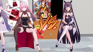 Calli Full Spreading vs Ina Elegant Sitting
