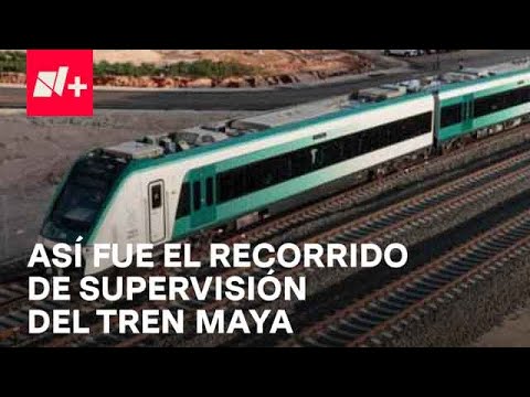 AMLO realiza el primer recorrido de prueba del Tren Maya - Despierta