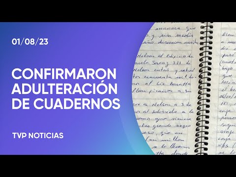 Un peritaje caligráfico determinó que se manipularon piezas del Caso Cuadernos