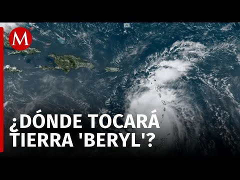 Huracán 'Beryl' podría tocar tierra dos veces en México esta semana