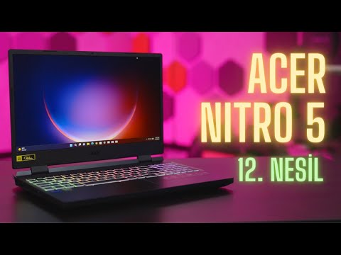 2022 Model Acer Nitro 5 Oyuncu Laptopunu İnceledik!