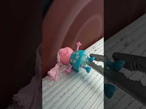 🐷 Peppa Pig vs Bench Grinder 😱 Crazy Toy Test! #peppapig #peppa #benchgrinder #grinder #toy