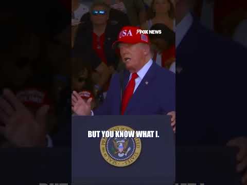 Trump mocks protesters at Georgia rally #shorts