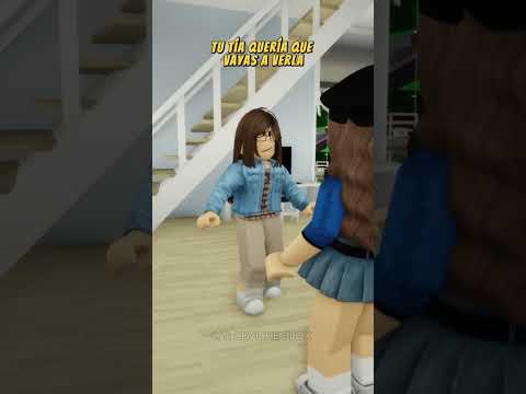 NUNCA DEBIÓ ACEPTAR EL TRABAJO DE SU TÍA - parte final 😱💀 #shorts #roblox