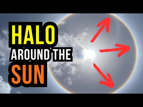 What a Sun Halo Means...