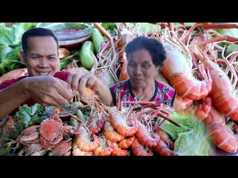 ย่างกุ้งแม่น้ำ2กิโลนึ่งปูม้าน้ ย่างกุ้งแม่น้ำ2กิโลนึ่งปูม้าน้
