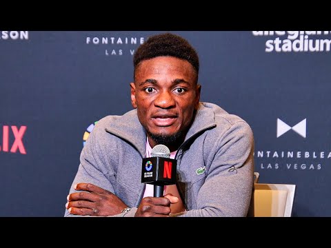 Christian Mbilli PICKS Canelo to BEAT Crawford; Calls OUT winner – Full Media Day Interview
