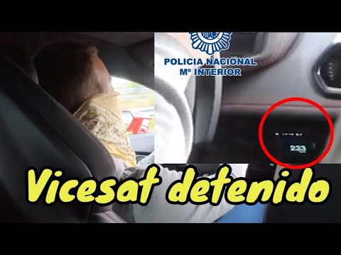 Detenido un 'youtuber' (VICESAT) que se grabó a 233 km/h en una vía limitada a 80 en Madrid