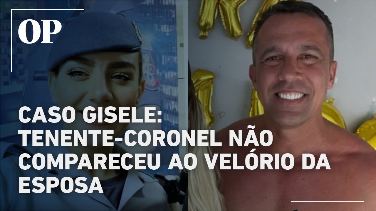 Tenente-coronel investigado por matar PM diz por que não foi ao velório da esposa