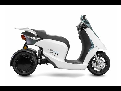 ECCIty Model 3 13.2kw 3-wheeler Electric Moped Ride Review & Speed Test - 4k - Green-Mopeds