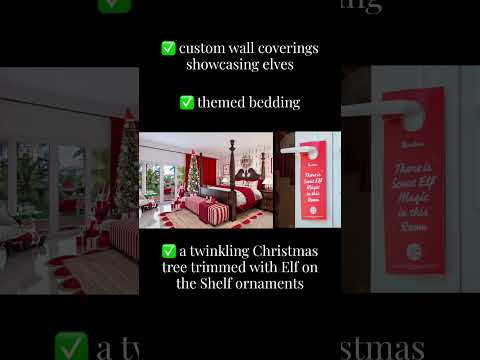 First Ever The Elf on The Shelf Caribbean Vacation Suite at Beaches Turks and Caicos